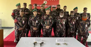 চাঁপাইনবাবগঞ্জে আমবাগানে থেকে ২টি বিদেশি গান ও ৯ রাউন্ড গুলি উদ্ধার